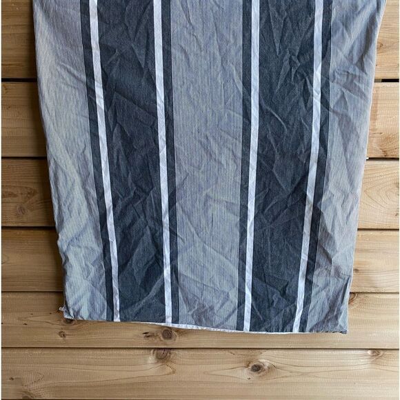 Pottery Barn Dorm Striped Blue Bed Pillow Sham Set Covers - Picture 4 of 6